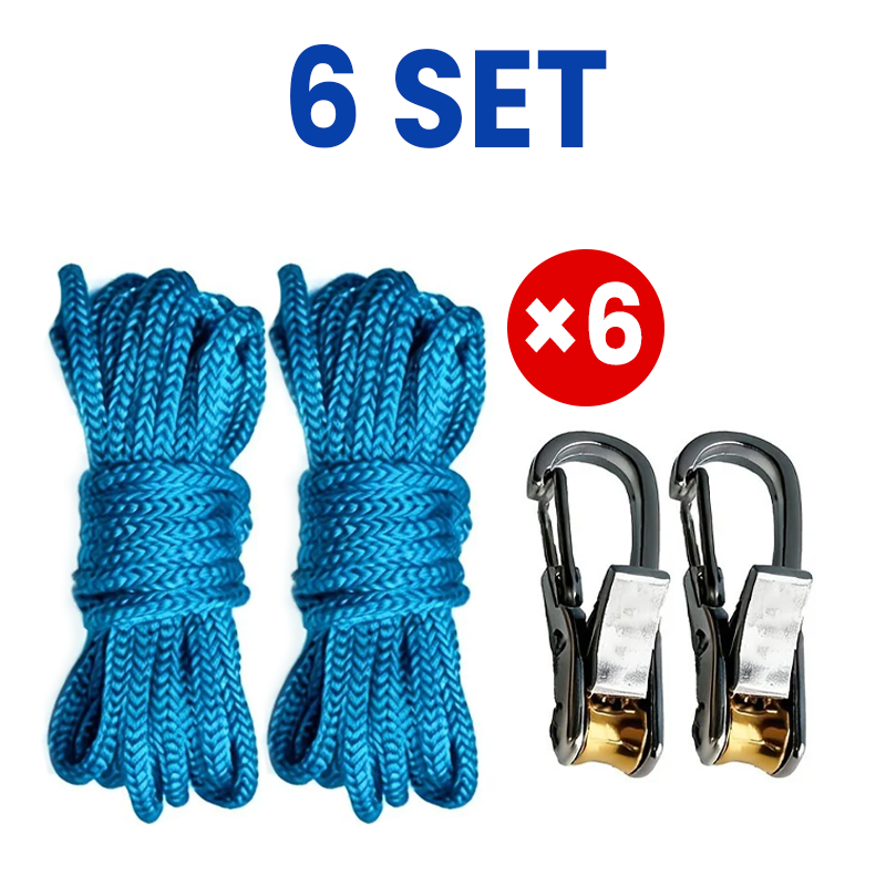 🔥50% OFF!🔥Retractable Adjustable Rope Buckle System Heavy Duty Cord