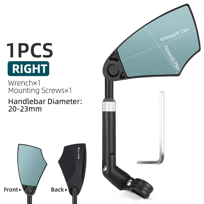 ⏳Time-Limited Special⏰Theflame™ 360° Adjustable Handlebar Bike Mirror
