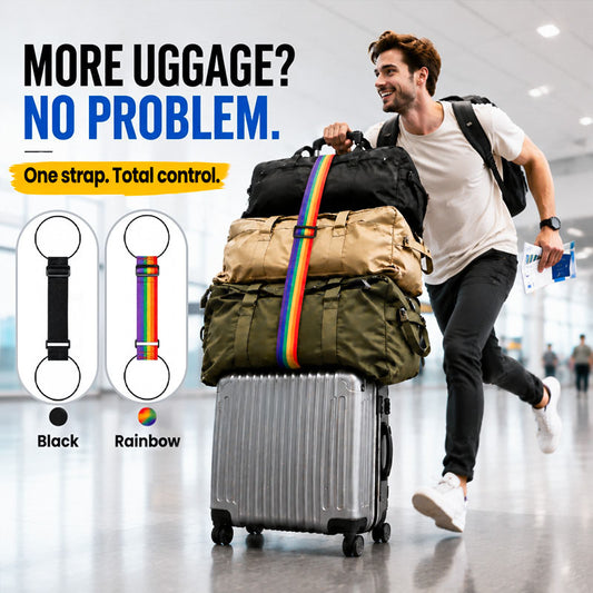 Adjustable Luggage Connector Strap
