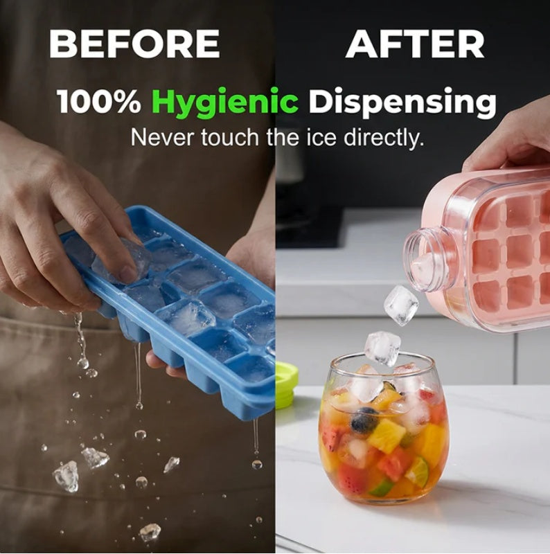 Theflame™ Ice Maker Bottle – No-Touch & Leakproof