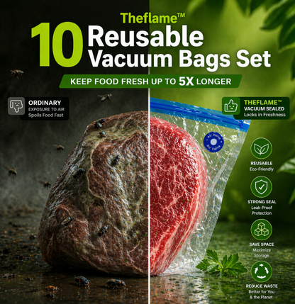 Theflame™ 10 Reusable Vacuum Bags Set (offer)