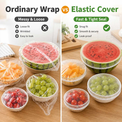 🔥Disposable Stretch Food Covers for Bowls & Plates (EU)