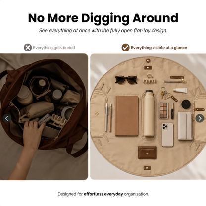 The bag that picks up in seconds