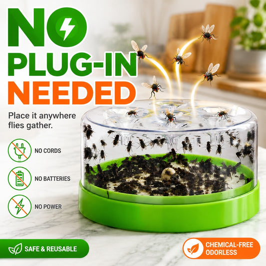 Reusable Non-Electric Fly Trap