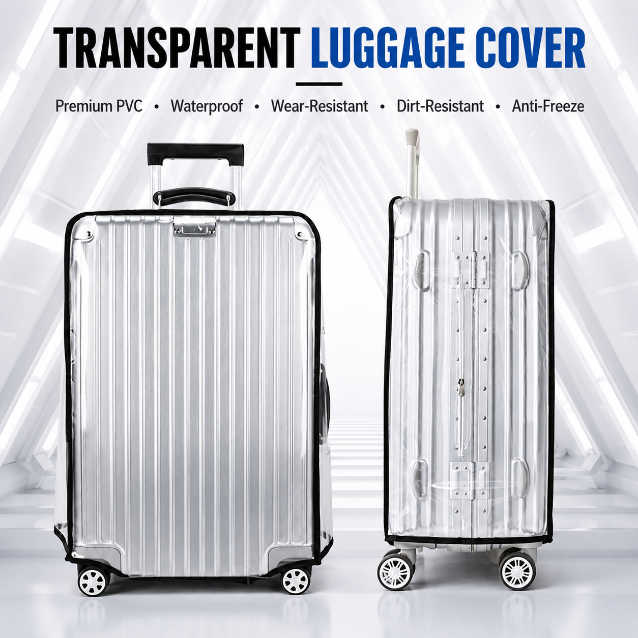 Theflame™ Luggage Cover Dustproof Suitcase Protector (Offer)
