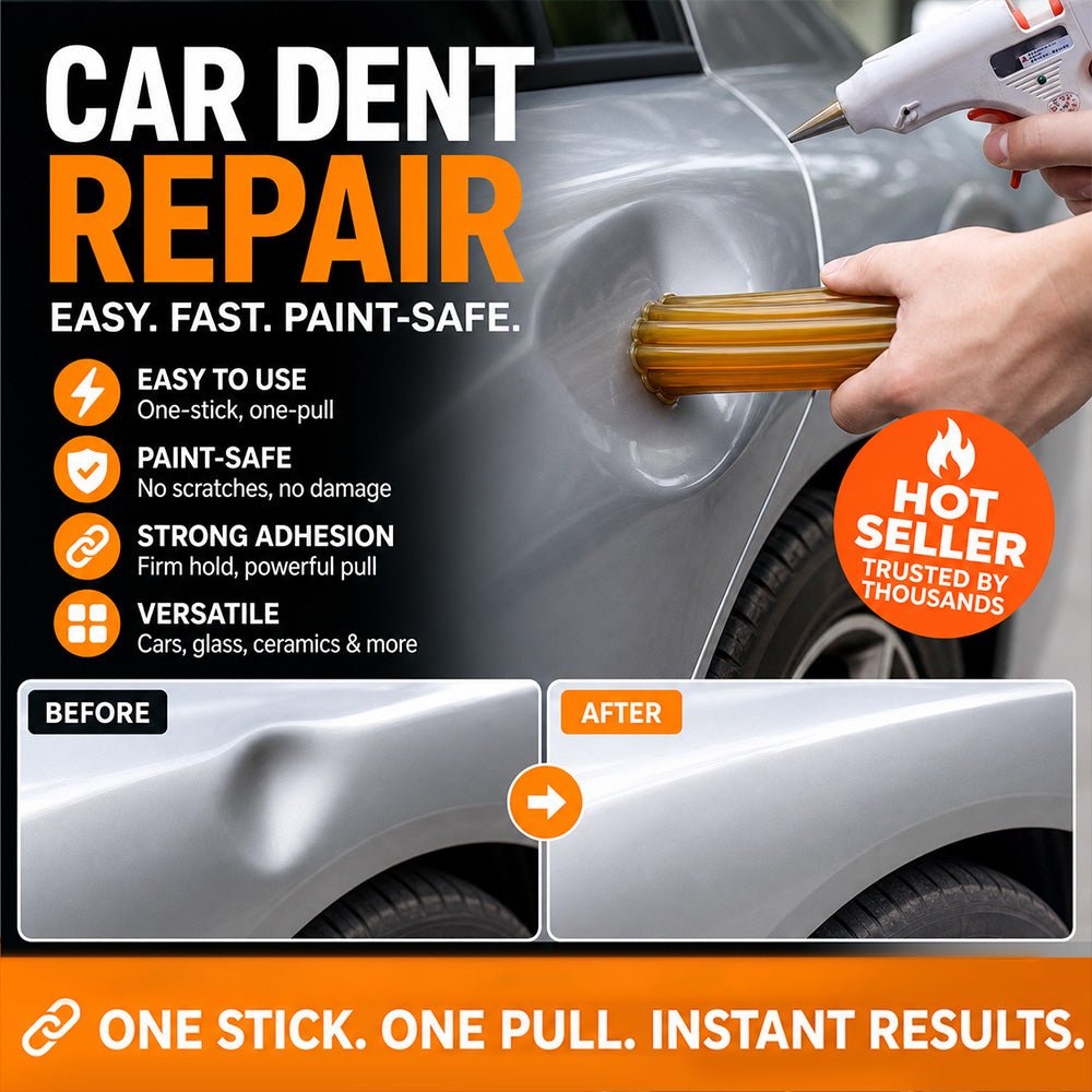 🛠️Fix car dents effortlessly! 🚗Paintless Dent Repair Glue Stick for Car