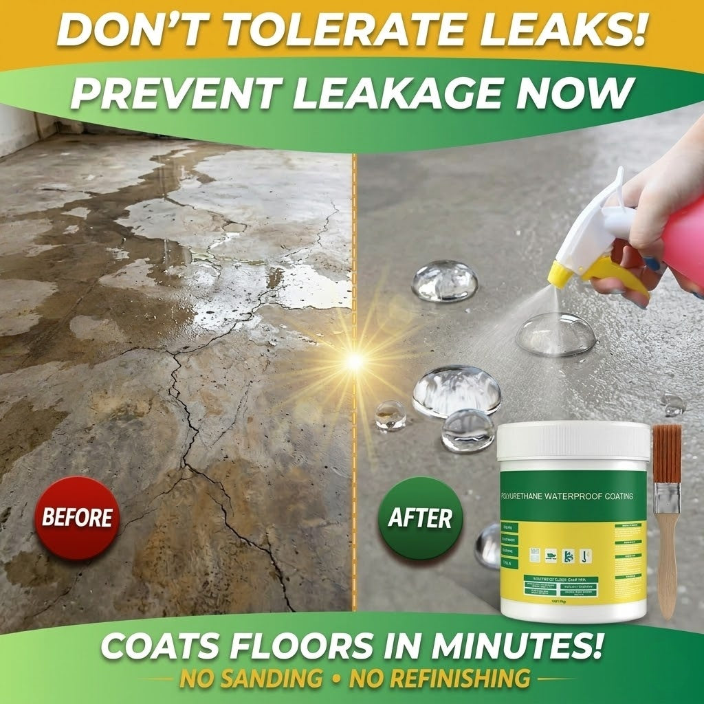 Theflame™ Polyurethane Waterproof Coating - Save Your Roof & Walls (Offer)