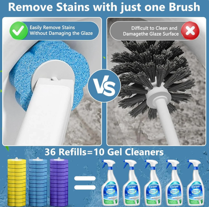 Theflame™ No-Touch Disposable Toilet Wand Set - Hygienic Scented Cleaning System💧