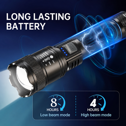 ⏳Time-Limited Special⏰Theflame™ Super Strong Light Zoomable Flashlight