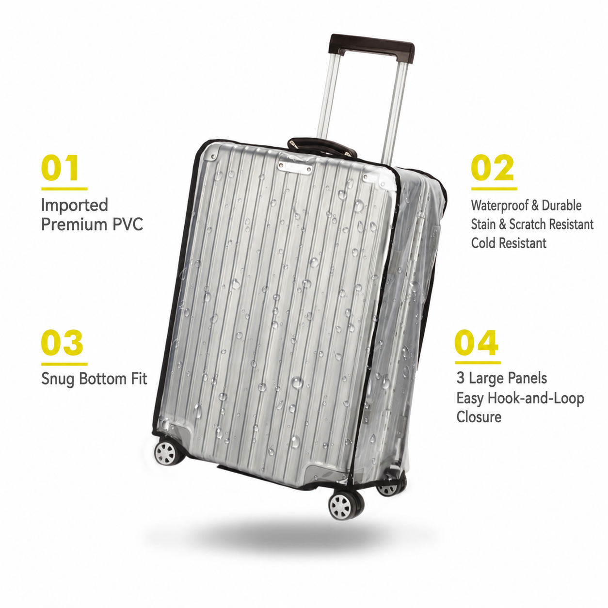 Theflame™ Luggage Cover Dustproof Suitcase Protector (Offer)