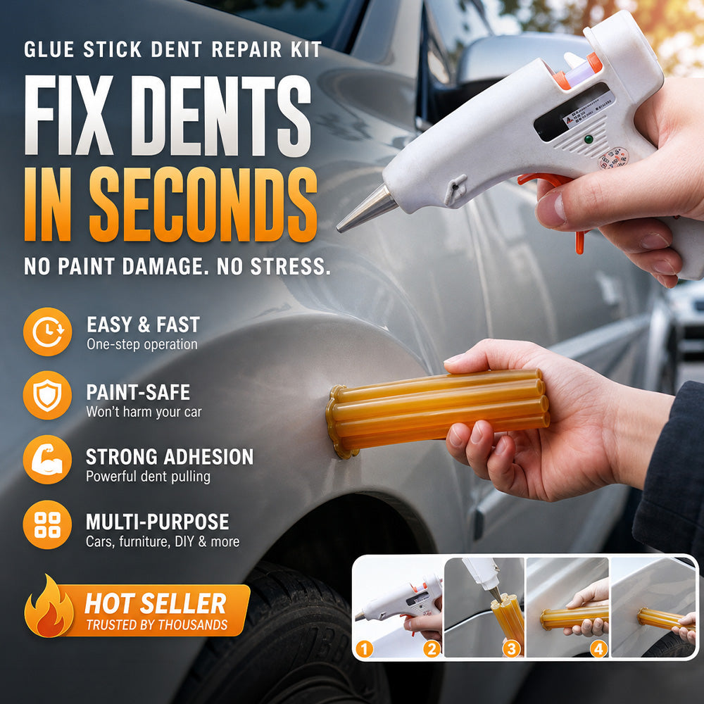 🛠️Fix car dents effortlessly! 🚗Paintless Dent Repair Glue Stick for Car