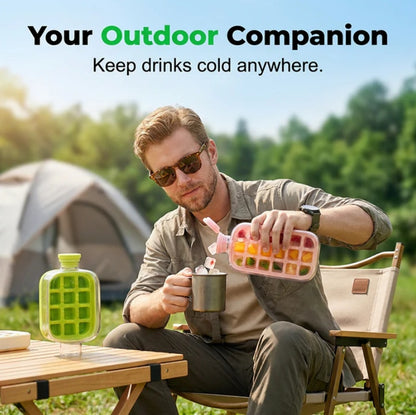 Theflame™ Ice Maker Bottle – No-Touch & Leakproof