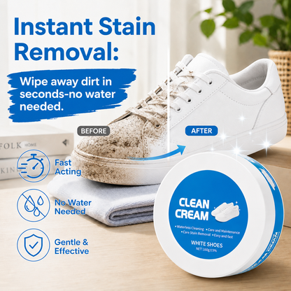 Theflame™ White Shoe Cleaning Cream - No Water Needed
