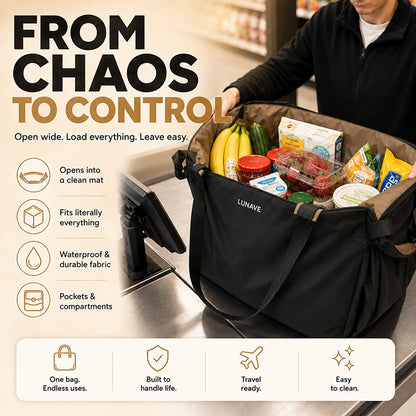 The bag that picks up in seconds