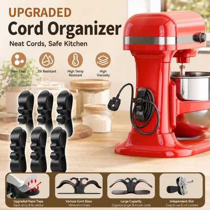 Kitchen Appliance Cord Organizer Hooks (OFFER)