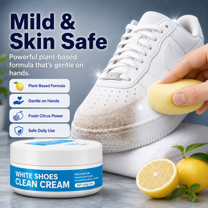 Theflame™ White Shoe Cleaning Cream - No Water Needed (Offer)