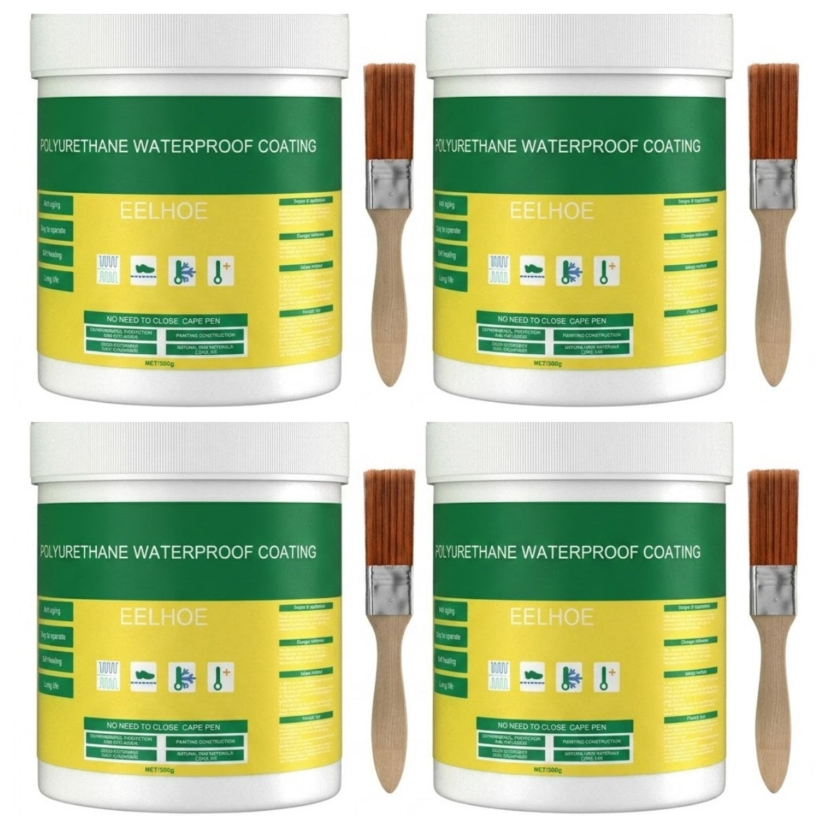 Theflame™ Polyurethane Waterproof Coating - Save Your Roof & Walls (Offer)