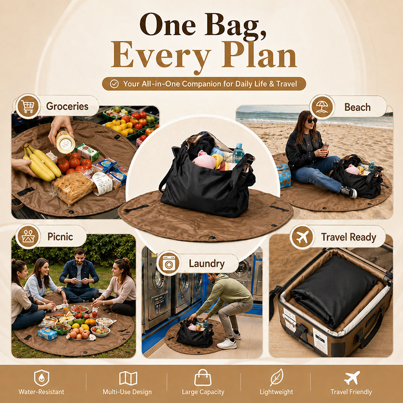 The bag that picks up in seconds