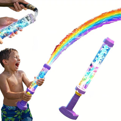 🌈Glowing Rainbow LED Water Blaster- Summer Fun That Pops Like Magic! ✨