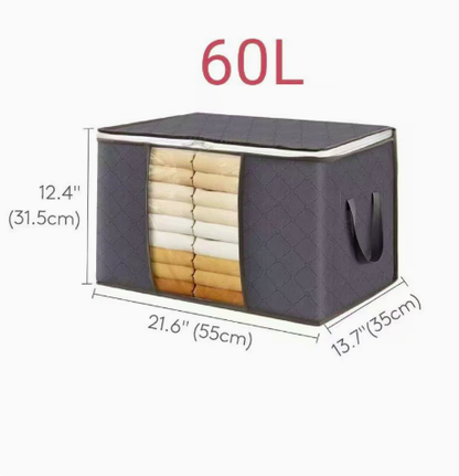 🔥2026 HOT SALE🔥Large Stackable Closet Storage Bags for Clothes & Comforters📦