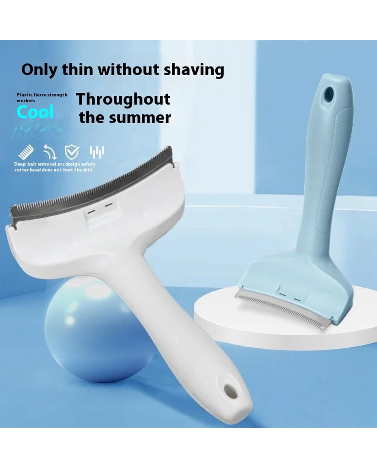 Theflame™ V-Tooth Deshedding Comb for Pets