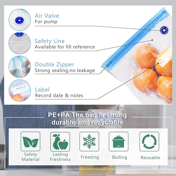 Theflame™ 10 Reusable Vacuum Bags Set (offer)
