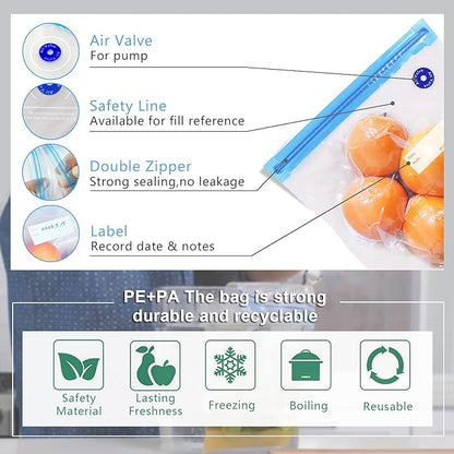 Theflame™ 10 Reusable Vacuum Bags Set (offer)