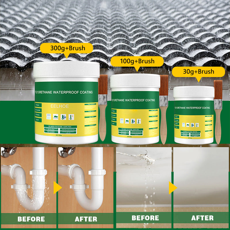 Theflame™ Polyurethane Waterproof Coating - Save Your Roof & Walls (Offer)