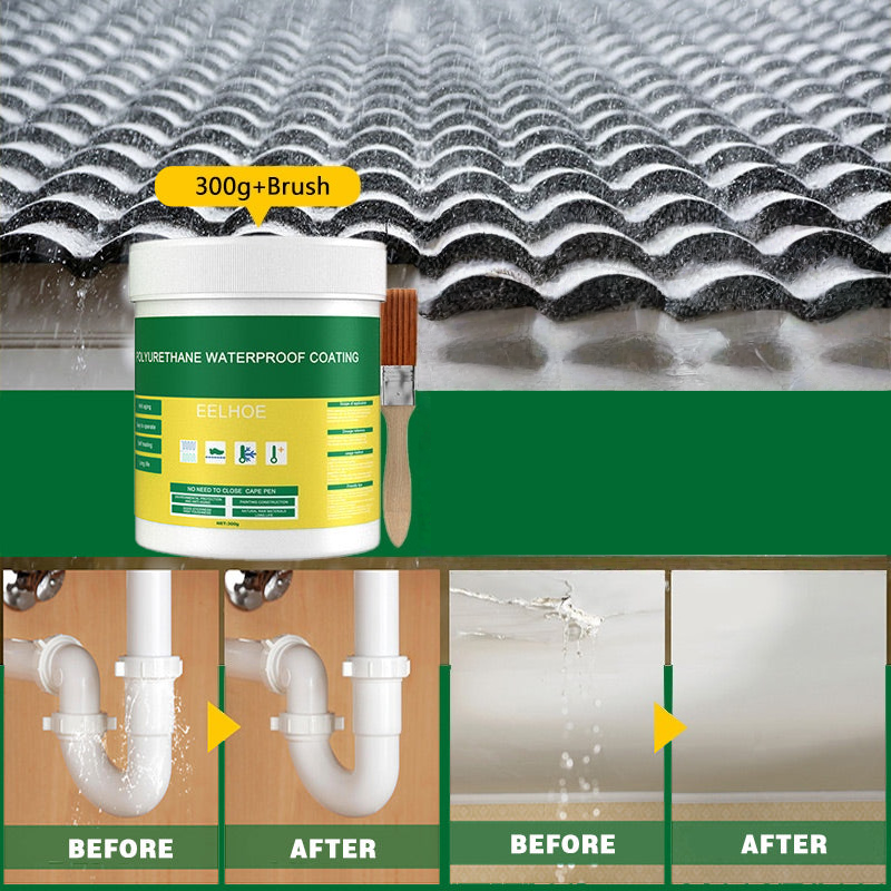 Theflame™ Polyurethane Waterproof Coating - Save Your Roof & Walls