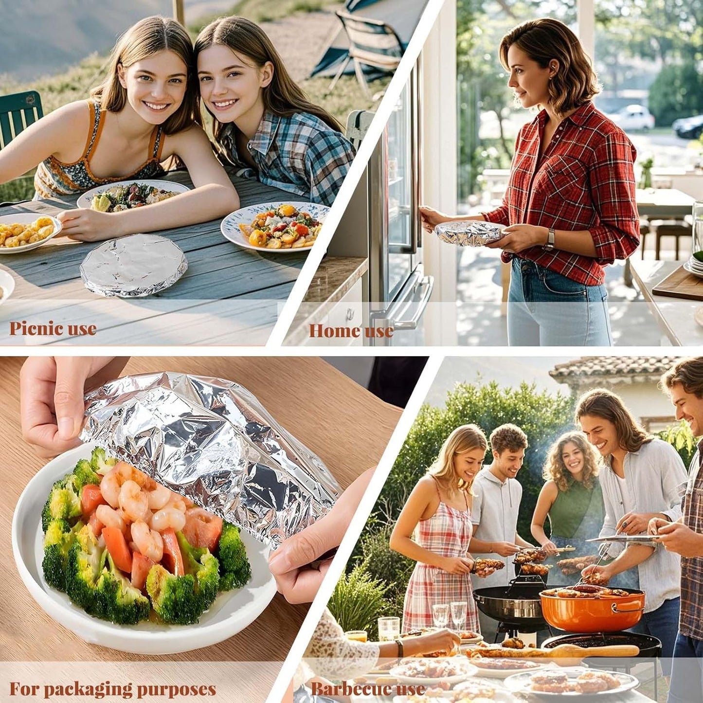 🍲50% OFF!🔥Food Container Aluminum Foil Heat-retaining Cover