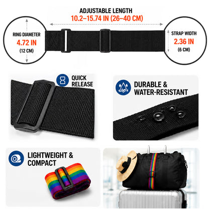 Theflame™ Adjustable Luggage Connector Strap