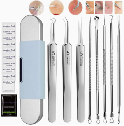 Sale 50% Off 🔥Theflame™ Medical Grade Blackhead Cell Clip Tool Set🛍️