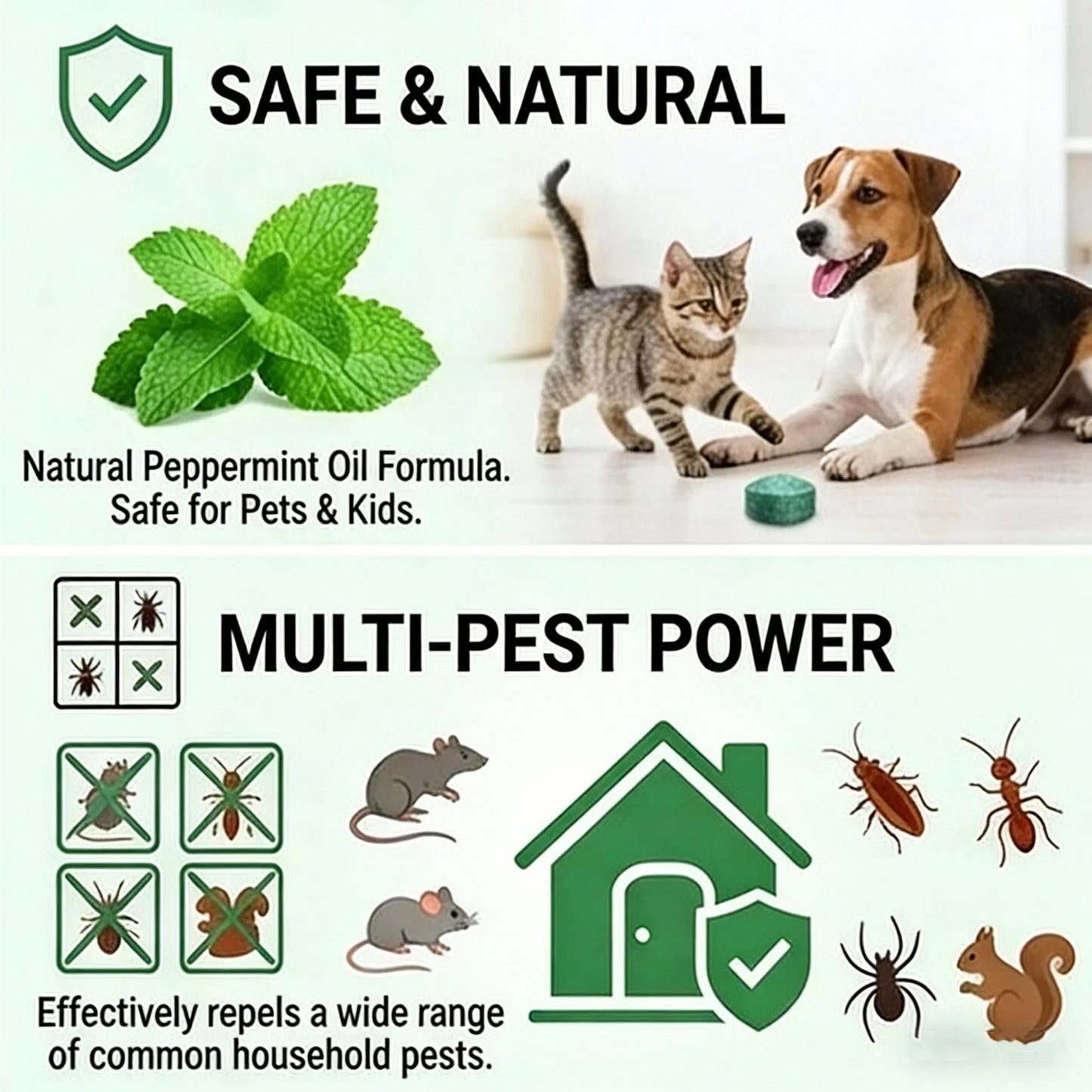 🥳2026 HOT SALE🥳💞50K+ SOLD!🏠🛡️ 50% OFF! All‑Pest Repellent – Safe for pets & wildlife. No poisons, just effective. Use indoors & out. 🐾✅ (OFFER)