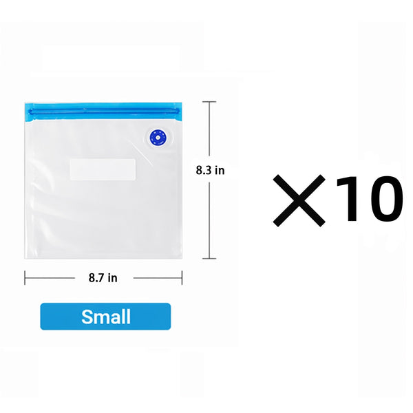 Theflame™ 10 Reusable Food Vacuum Bags Set - Keep Food Fresh 5X Longer