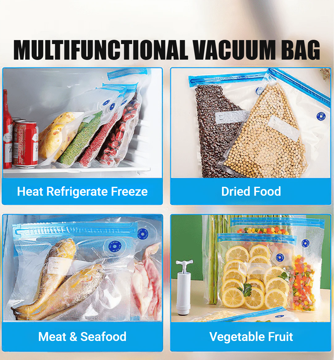 Theflame™ 10 Reusable Vacuum Bags Set (offer)
