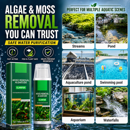 Theflame™ Algae & Moss Remover for Fish Tank and Fish Pond