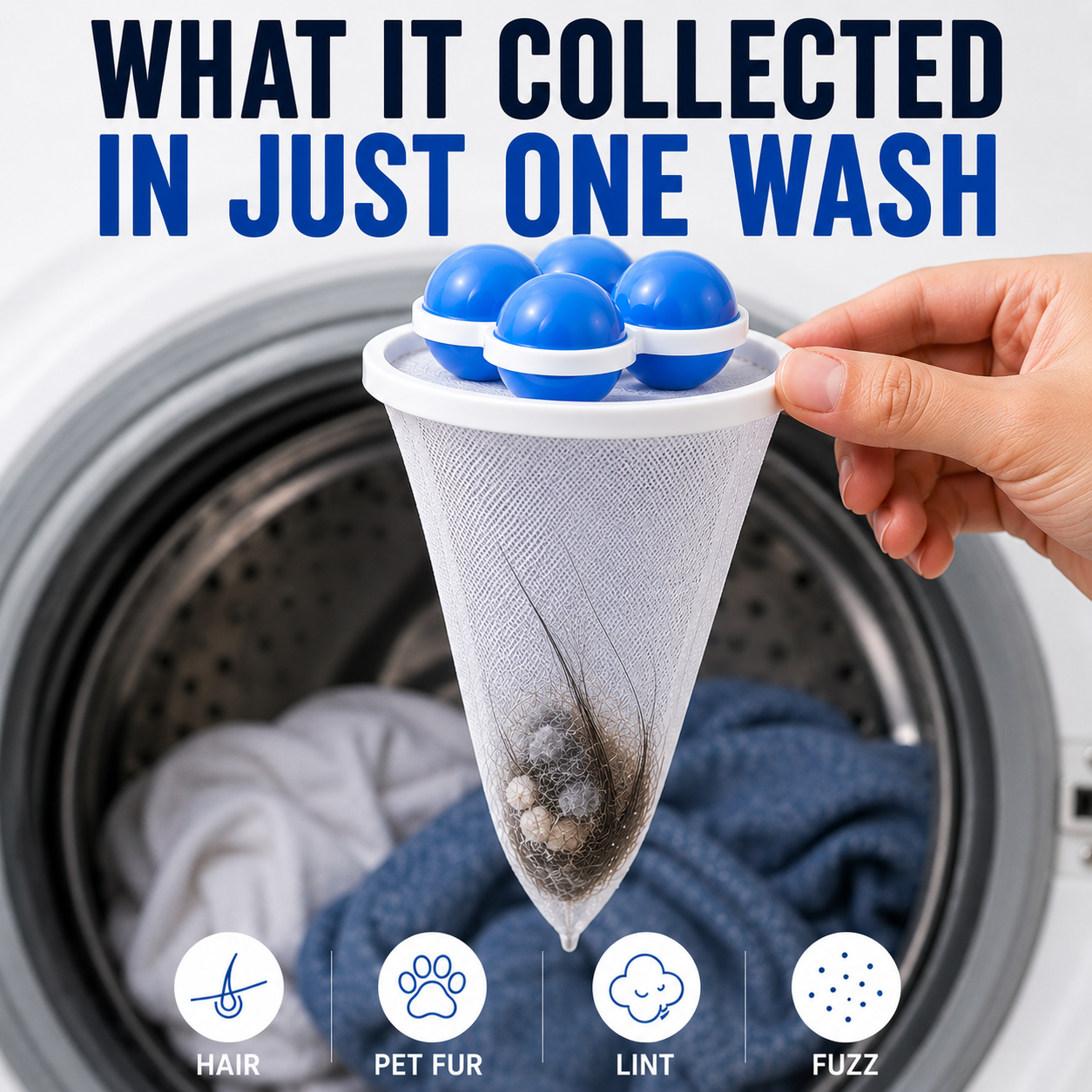 Theflame™ Laundry Hair Catcher (Offer)