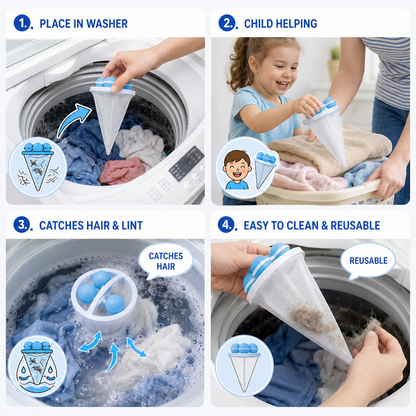 Theflame™ Laundry Hair Catcher (Offer)