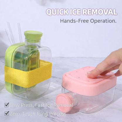 Theflame™ Ice Maker Bottle – No-Touch & Leakproof