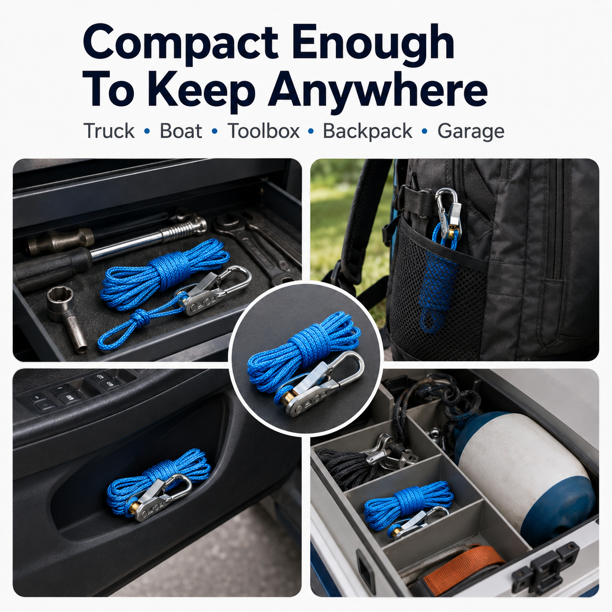 🔥50% OFF!🔥Retractable Adjustable Rope Buckle System Heavy Duty Cord