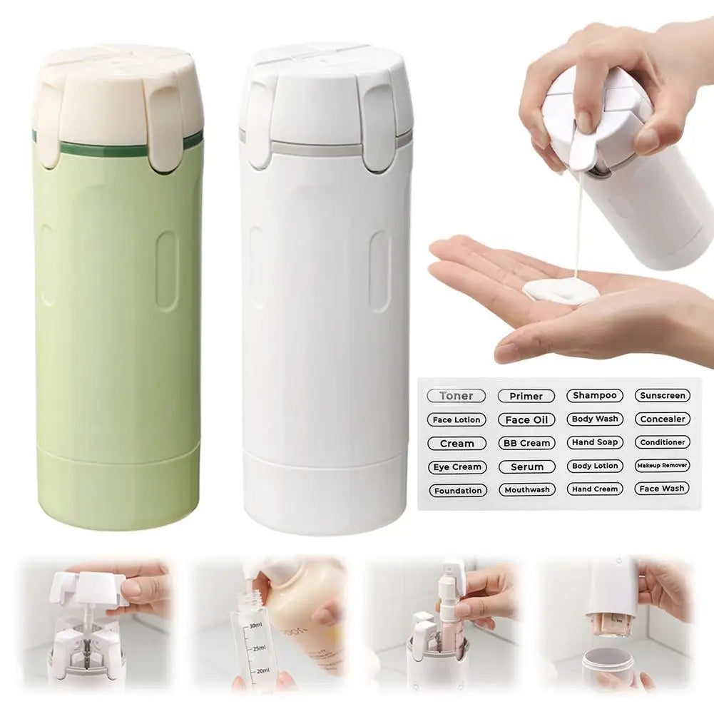 Theflame™ Travel Dispenser - Carry 4 Essentials in 1 Bottle（Offer）