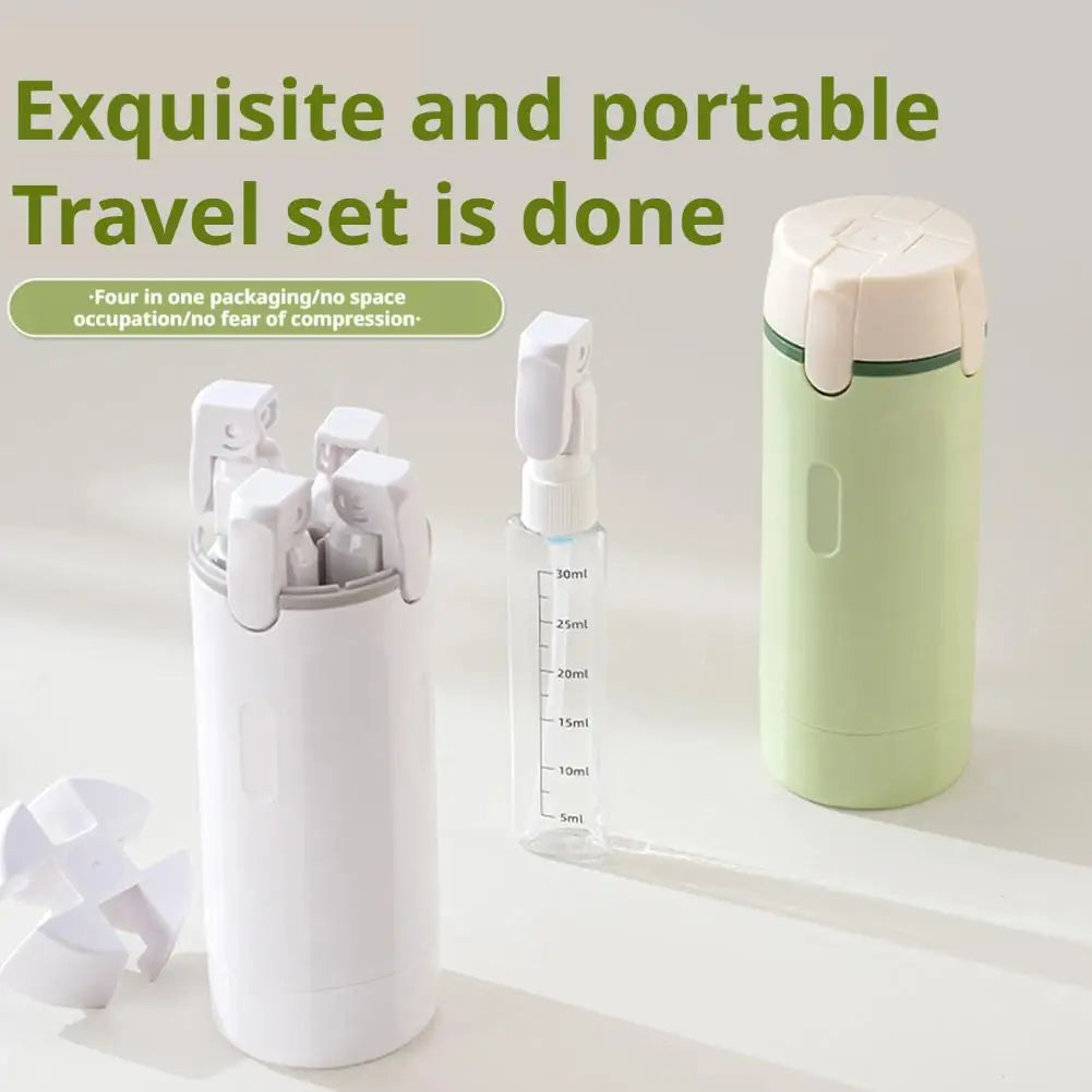 Theflame™ Travel Dispenser - Carry 4 Essentials in 1 Bottle（Offer）
