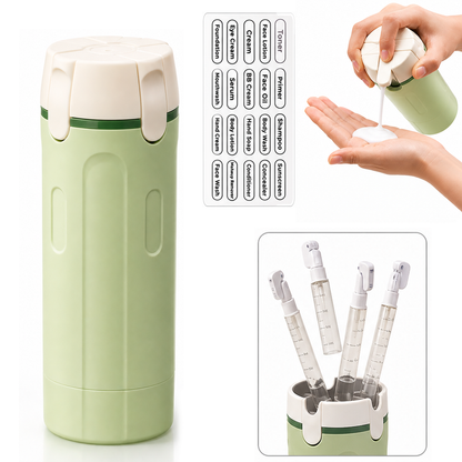 Theflame™ Travel Dispenser - Carry 4 Essentials in 1 Bottle（Offer）