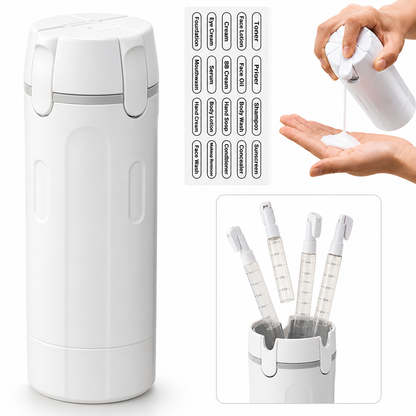 Theflame™ Travel Dispenser - Carry 4 Essentials in 1 Bottle（Offer）