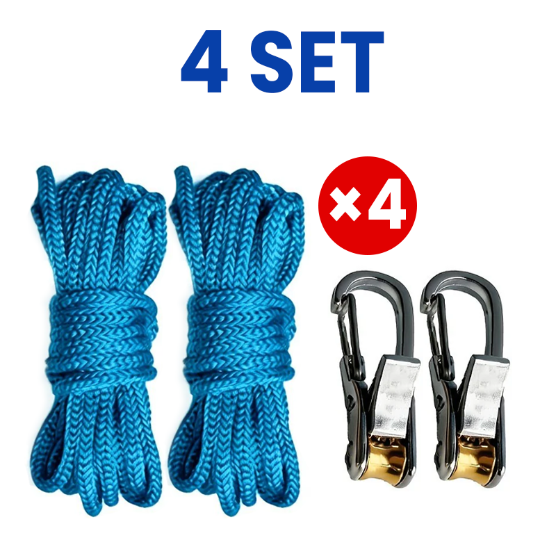 🔥50% OFF!🔥Retractable Adjustable Rope Buckle System Heavy Duty Cord