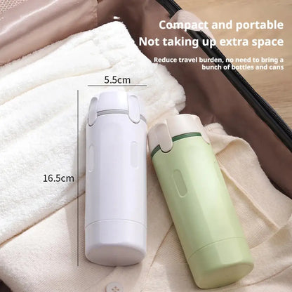 Theflame™ Travel Dispenser - Carry 4 Essentials in 1 Bottle（Offer）