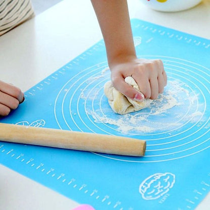 Silicone Baking Mat with Measurements – Non-Stick Roti, Dough & Cookie Sheet Oven Liner(offer)