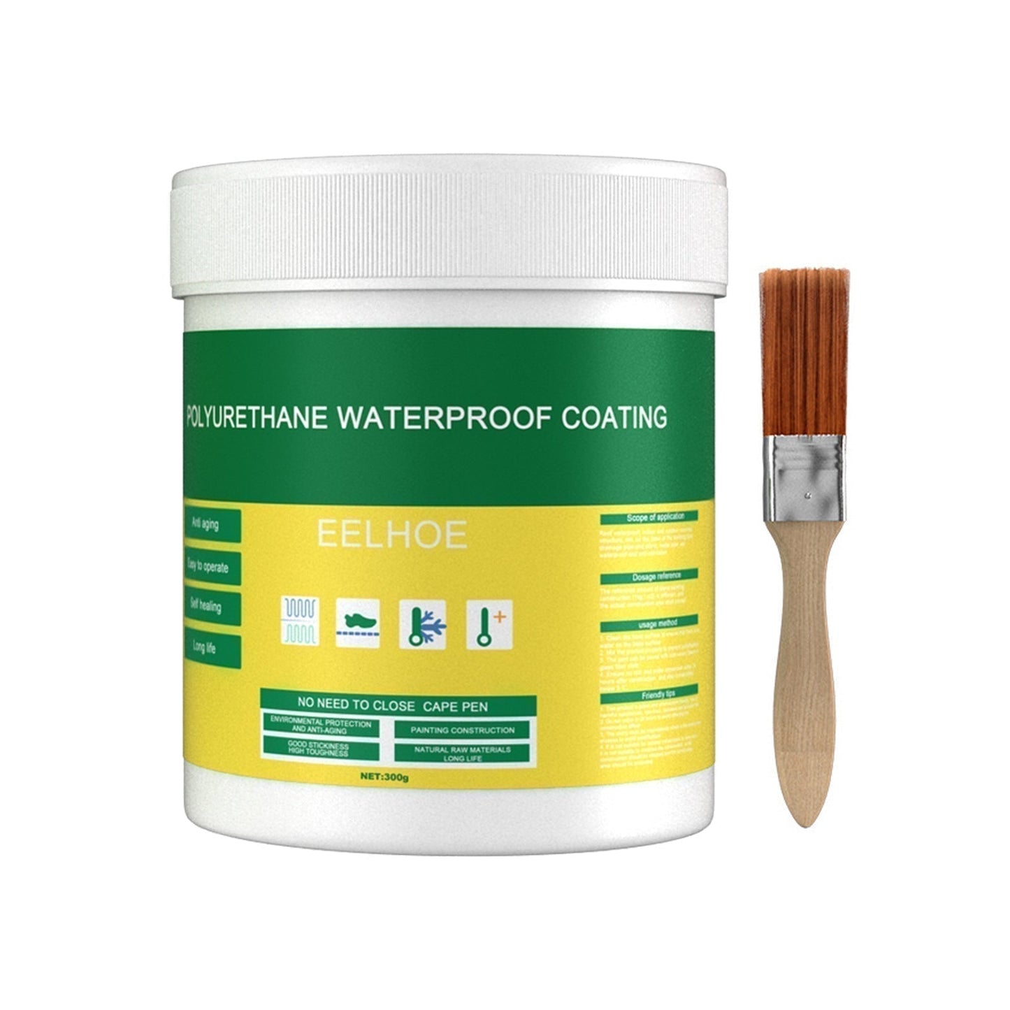 Theflame™ Polyurethane Waterproof Coating - Save Your Roof & Walls
