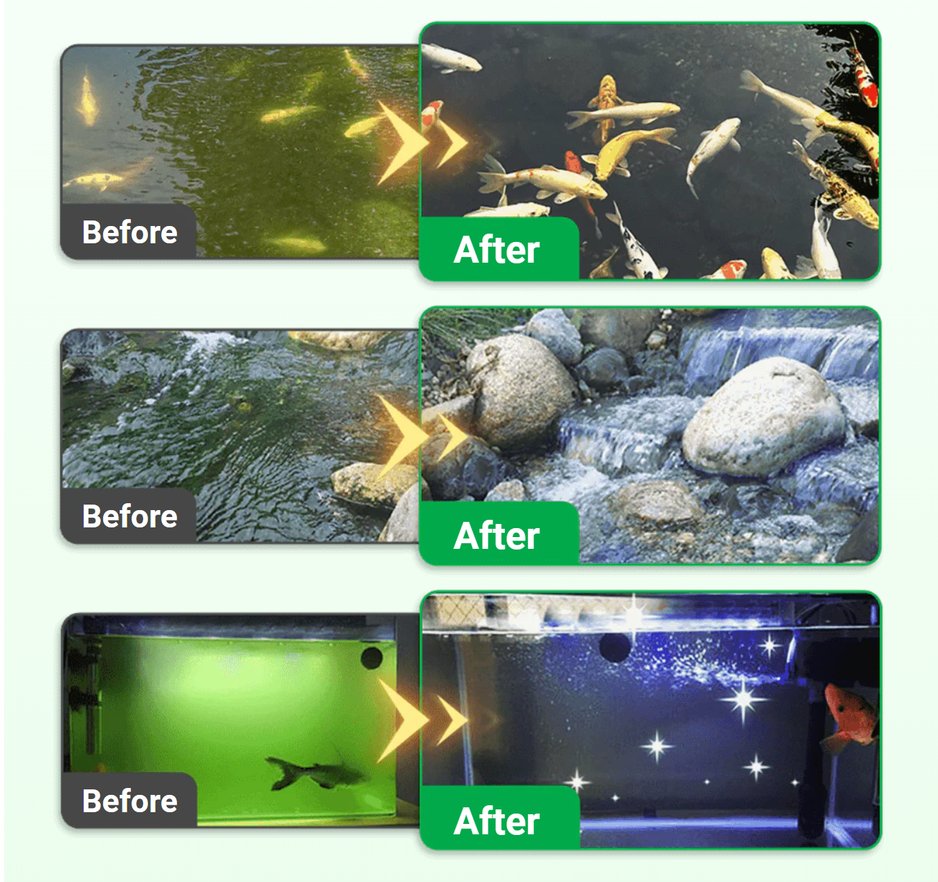 Theflame™ Algae & Moss Remover for Fish Tank and Fish Pond