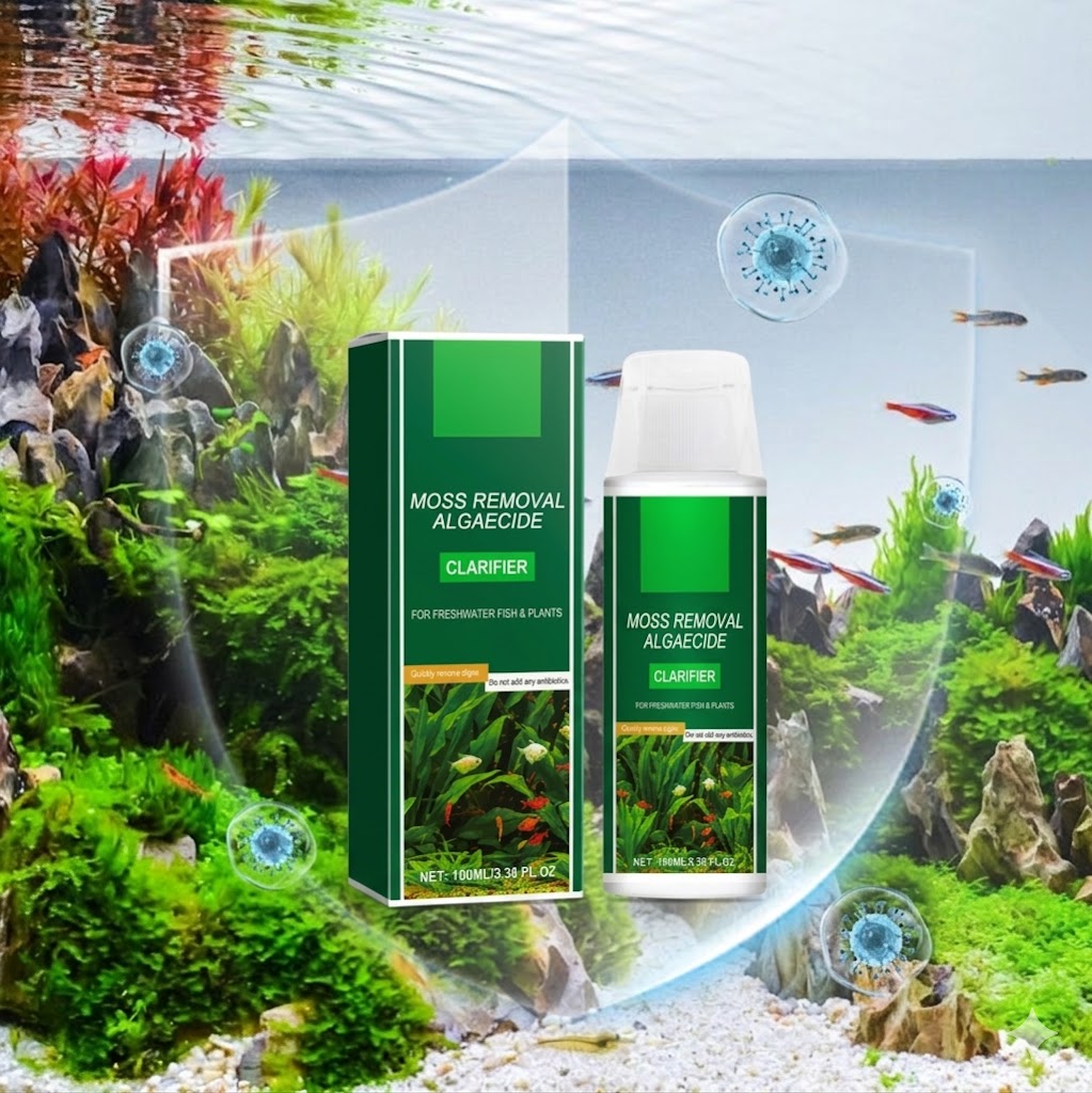 Theflame™ Algae & Moss Remover for Fish Tank and Fish Pond
